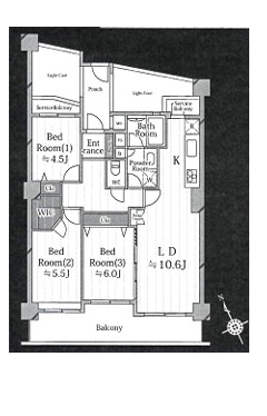 【間取り】 | アーベイン朝霞エルディア