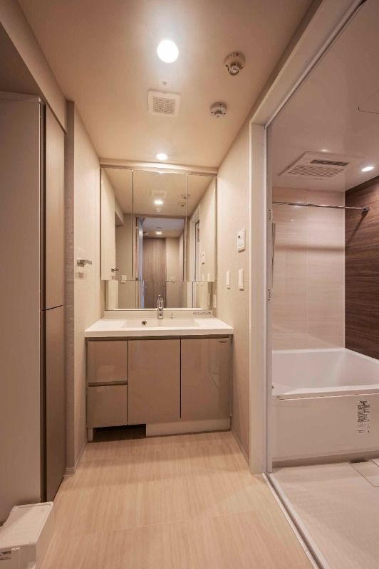 シーズンフラッツ蔵前の洗面所