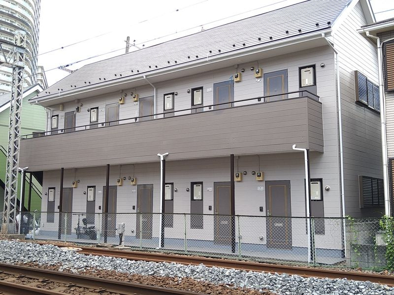 曳舟ヴィレッヂＡ館の外観