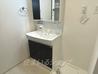 広島市安佐北区深川５丁目のアパートの洗面所|シャンプードレッサー