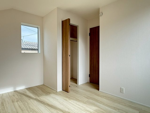 川口市東貝塚　新築一戸建て　1号棟の寝室|ゆとりの広さです