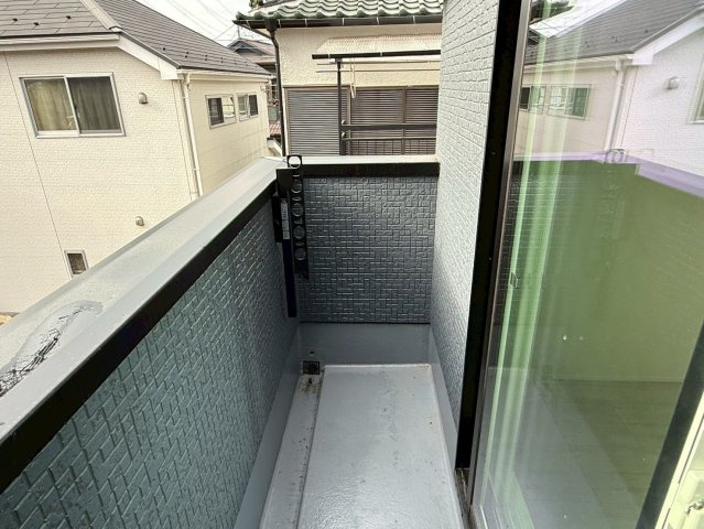 川口市東貝塚　新築一戸建て　1号棟のバルコニー|バルコニーがあります