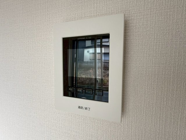 川口市東貝塚　新築一戸建て　1号棟のセキュリティ|モニター付きインターホン