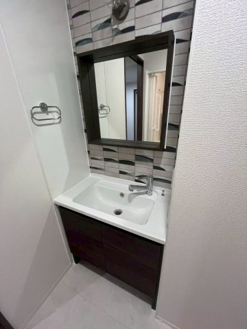 メゾン・ド・プティエル今津の洗面所