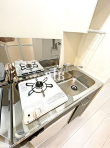 文京区千石３丁目のアパートのキッチン