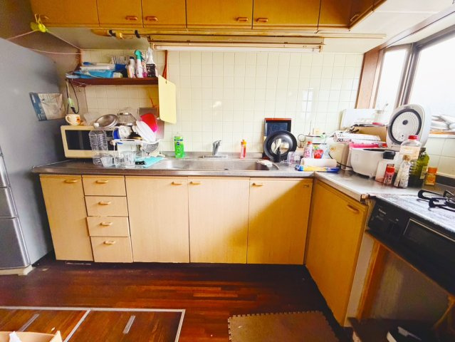日光市山口中古物件のキッチン