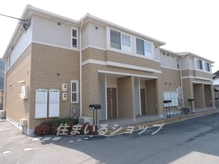 広島市安佐北区大林２丁目のアパートの外観