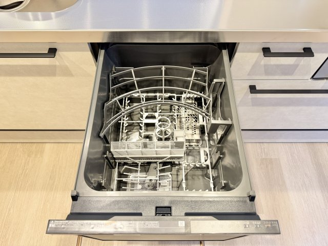 中央区上新屋町の設備|豊富な収納力と食洗機が魅力的なシステムキッチン！　