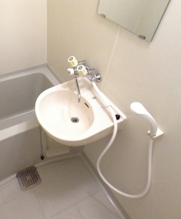 ハイムおもだかの洗面所