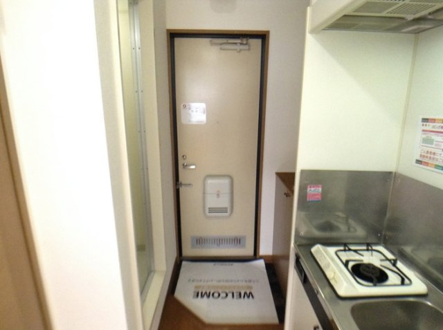 ハイムおもだかの玄関