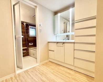 【独立洗面台】 | モアステージ吉川ライネスハイムB棟