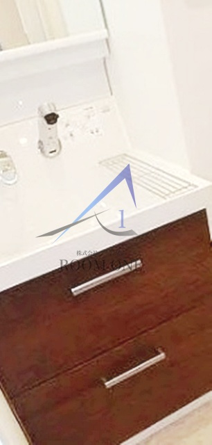 ハーモニーレジデンス武蔵小杉♯００２ 		の洗面所|洗面台です。