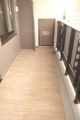 Live Casa西台のバルコニー