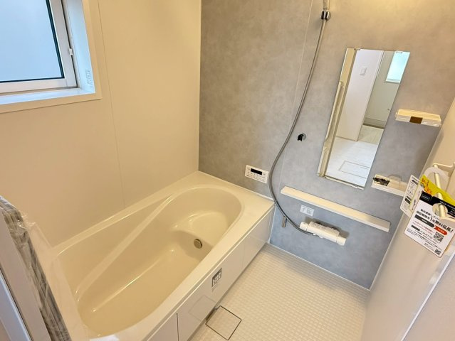 川口市差間3丁目　新築一戸建て　1号棟の浴室|日々の暮らしに欠かせないお風呂です