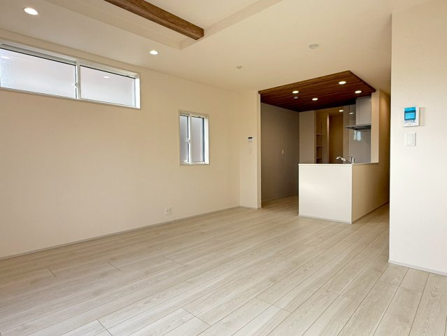 川口市差間3丁目　新築一戸建て　1号棟の居間・リビング|ゆったり過ごせる居間です