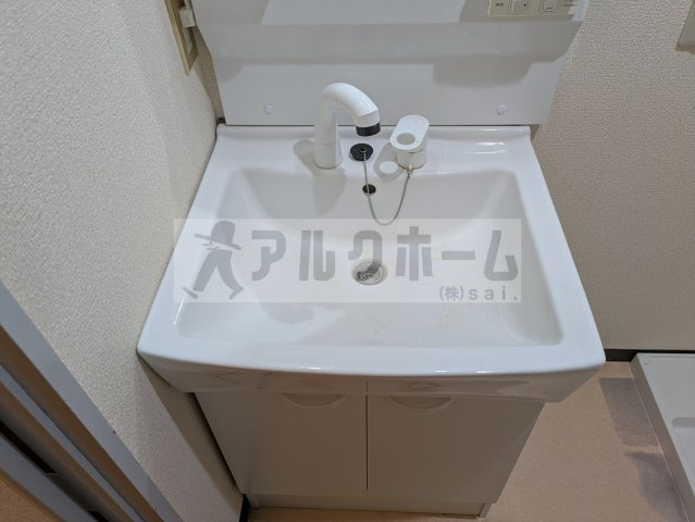 パールハイツ高木の独立洗面台