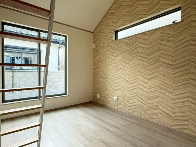 川口道合第3　新築一戸建て　1号棟の洋室|使い勝手のいい洋室です