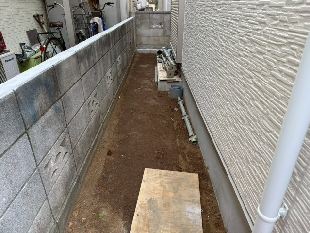 川口道合第3　新築一戸建て　1号棟の庭|お庭です