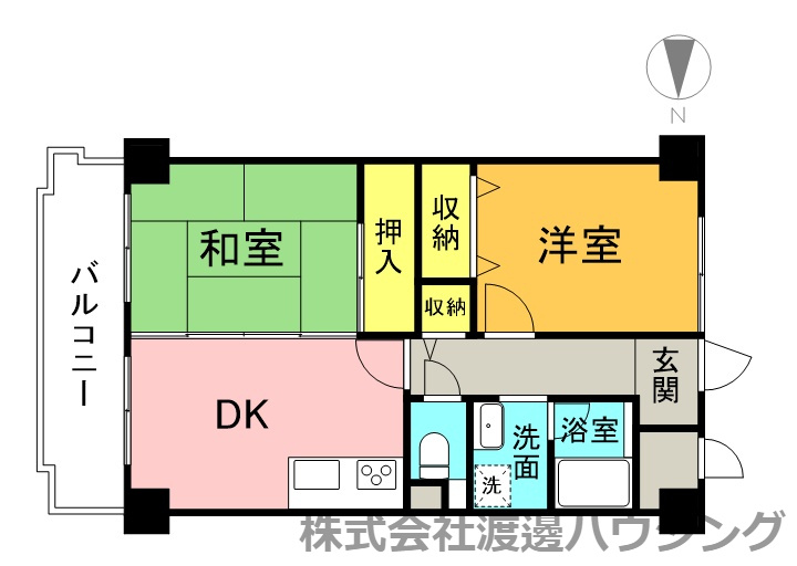 ISM大阪城公園の間取り