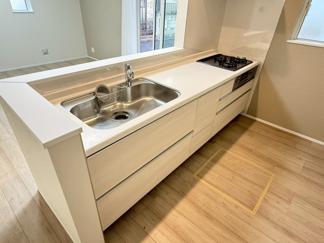 川口柳根町第3　新築一戸建て　1号棟のキッチン|キッチンです