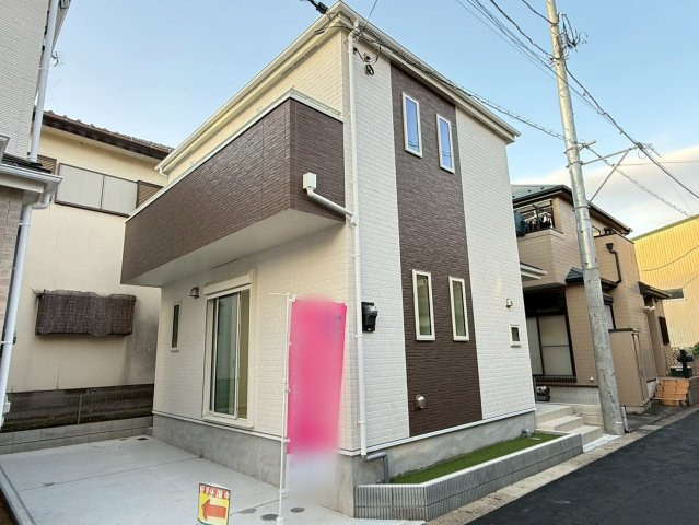 川口柳根町第3　新築一戸建て　1号棟の外観|外はこのようになっています