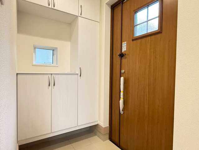 川口柳根町第3　新築一戸建て　1号棟の玄関|シンプルで使いやすい玄関です