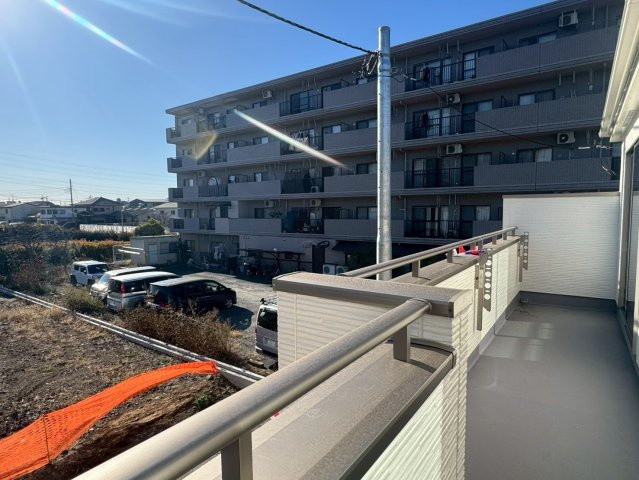 川口市安行領根岸　新築一戸建て　A号棟のバルコニー|バルコニーがあります