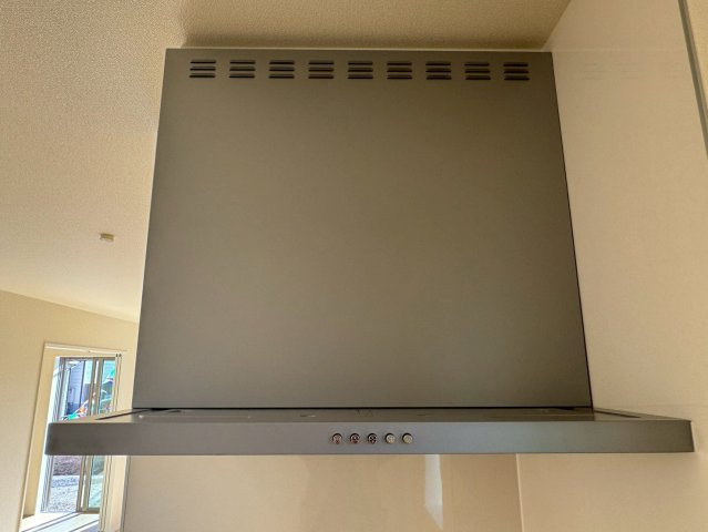 川口市安行領根岸　新築一戸建て　A号棟のキッチン|コンパクトなキッチンで掃除もラクラク