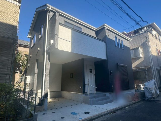 前川2丁目　新築戸建て　A号棟の外観|外はこのようになっています