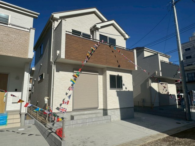 川口市安行領根岸　新築一戸建て　B号棟の外観|物件の外観です