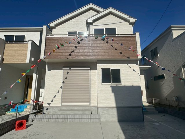 川口市安行領根岸　新築一戸建て　B号棟の駐車場|駐車場があるので、車を買う予定の方も安心です