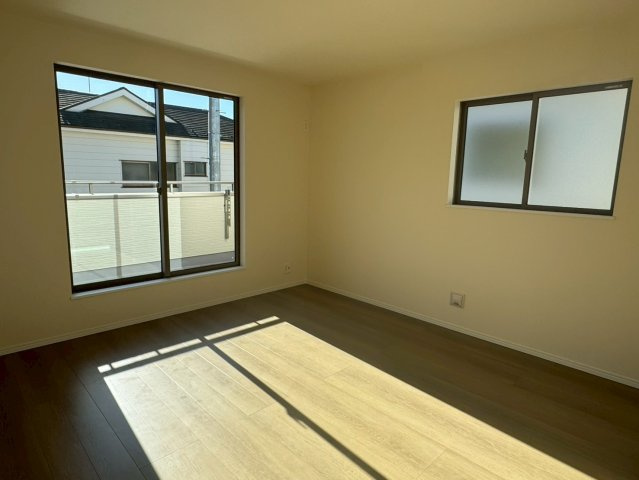 川口市安行領根岸　新築一戸建て　C号棟の寝室|使い勝手のいい寝室です