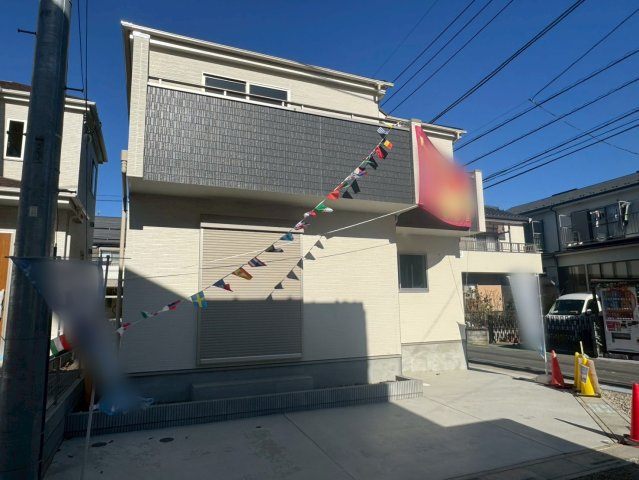 川口市安行領根岸　新築一戸建て　C号棟の外観|外はこのようになっています