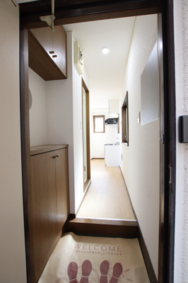 ゆとりある玄関スペース♪