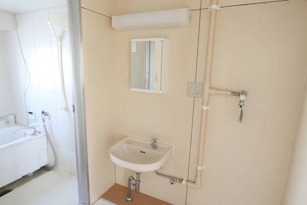 ビレッジハウス苗木1号棟の洗面所|ビレッジハウスの同一物件・同一タイプの間取りの写真です