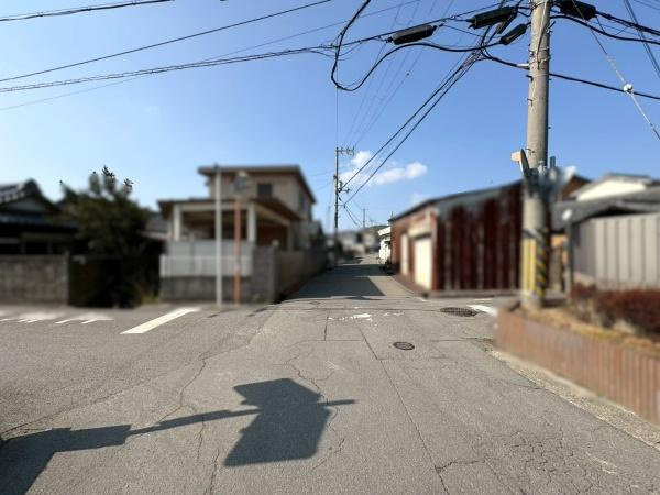 和歌山市岩橋　土地の前面道路含む現地写真