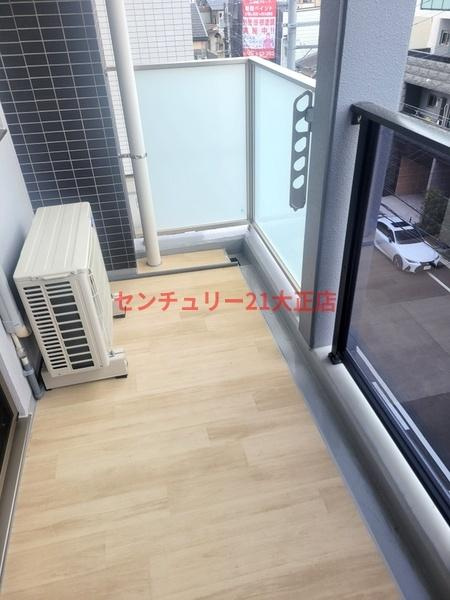 GENOVIA大阪大正のバルコニー|★広いバルコニー★