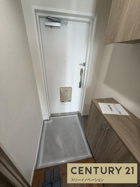 藤和シティコープ市岡の玄関