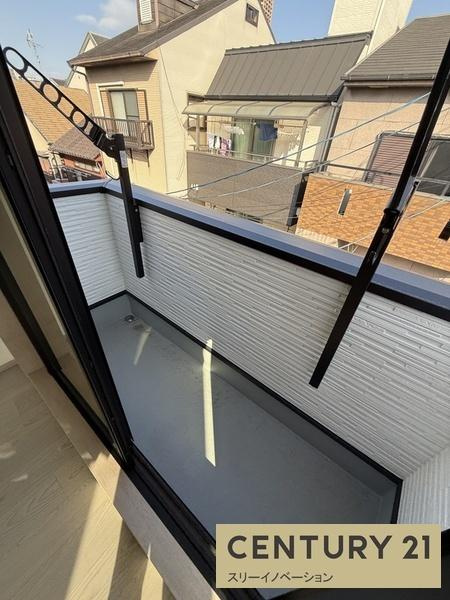 市岡３丁目新築戸建のバルコニー