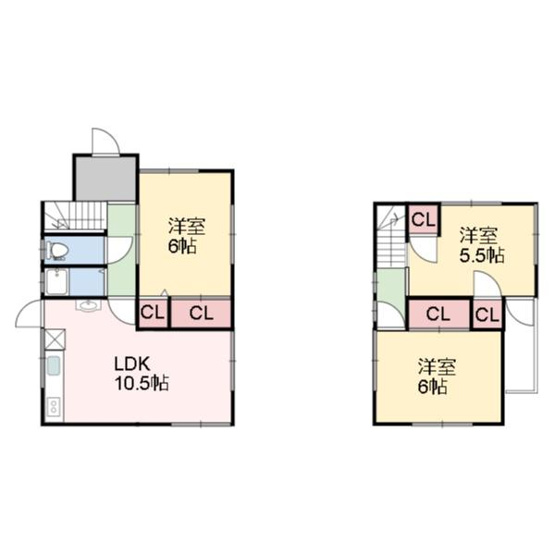 【間取り】 | 飾西中古戸建