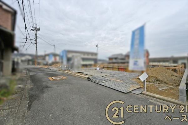 クレイドルガーデン小泉町 ２号棟 ／新築一戸建の前面道路含む現地写真|■現地撮影写真■落ち着いた雰囲気の閑静な住宅地内です！