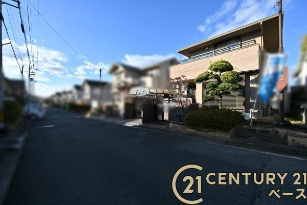 北葛城郡上牧町葛城台５丁目　一戸建の前面道路含む現地写真|■現地撮影写真■落ち着いた雰囲気の閑静な住宅地内です！