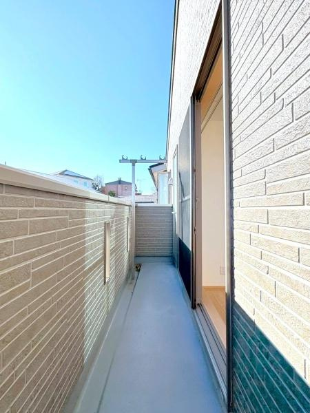 横浜市中区本牧元町の中古一戸建のバルコニー