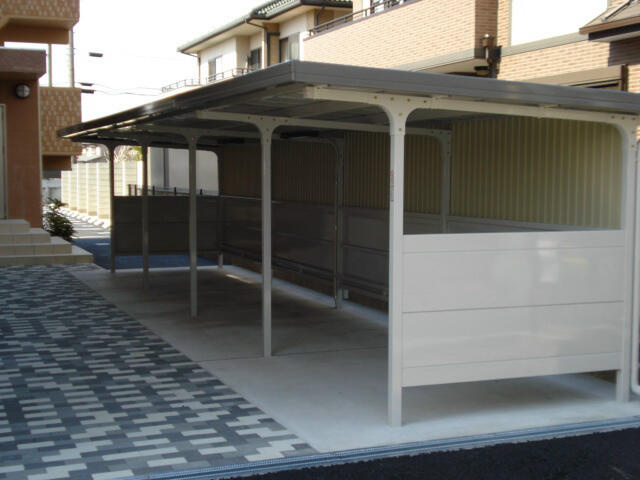 シルエラの設備|入居者様専用自転車置き場