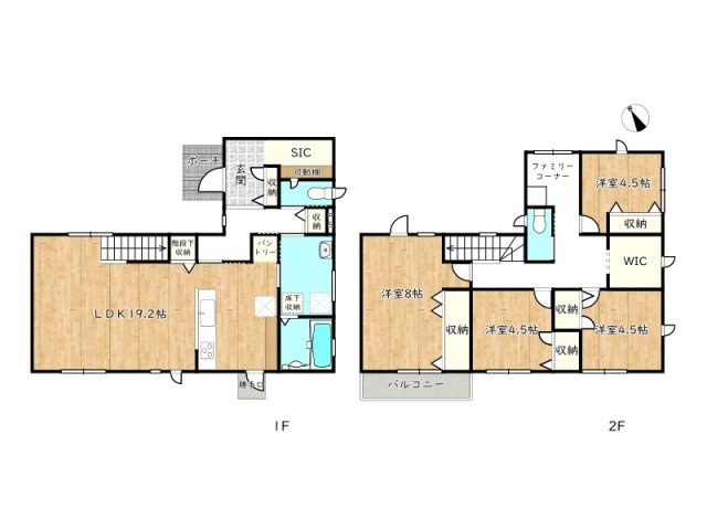 【間取り】 | 姫路市下手野4丁目／未入居戸建