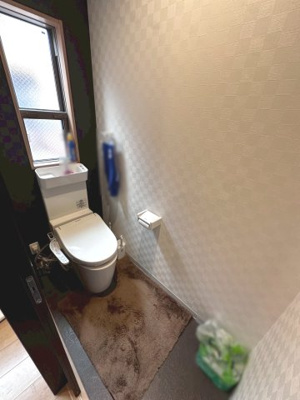 【トイレ】 | 小倉町蓮池　中古戸建 | あると便利な2階トイレ♪