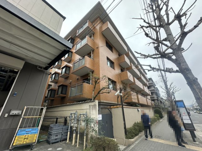 【外観】 | 岡崎ガーデンズ | マンションすぐ前に市バス岡崎神社前停があり便利です♪