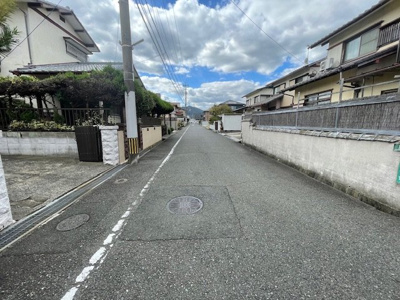 【前面道路含む現地写真】 | 津田新町三丁目11番12号（B-30）