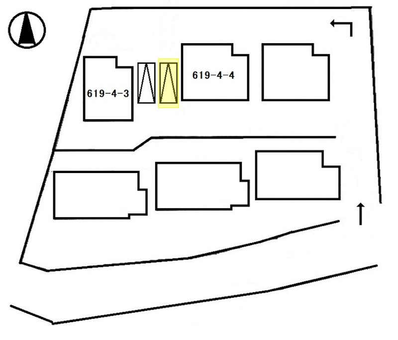 国富戸建貸家（619-4-4）の区画図