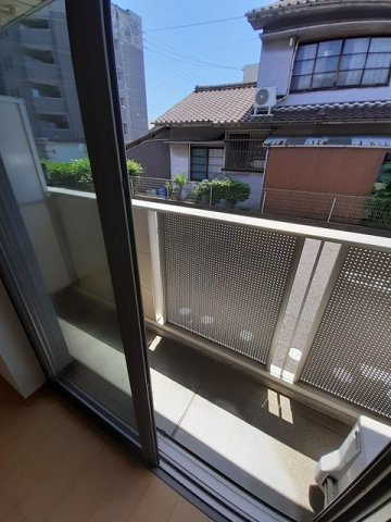 インディアンサマーのバルコニー